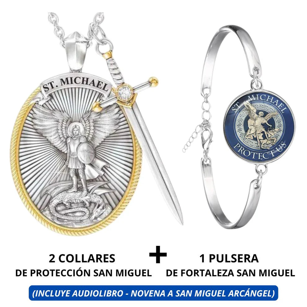 Kit de Protección San Miguel Arcángel – Lleva Contigo Fe, Guía y Resguardo