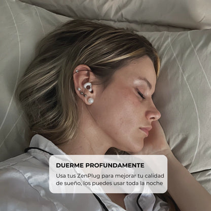Duerme, concéntrate y relájate sin ruido — ZenPlug Infinity