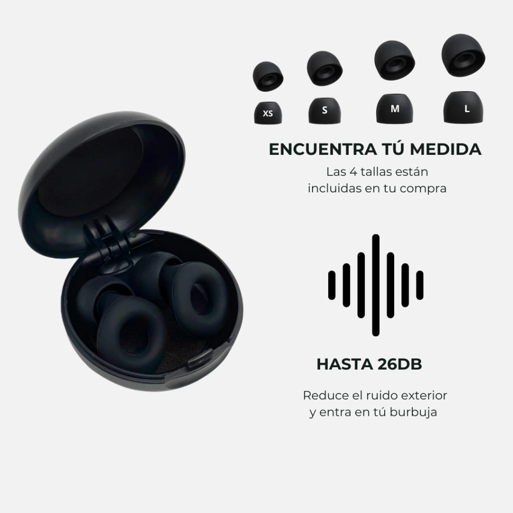 Duerme, concéntrate y relájate sin ruido — ZenPlug Infinity
