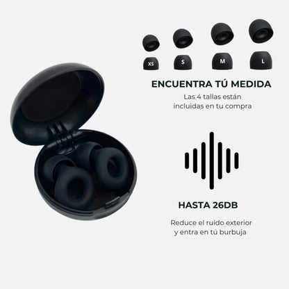 Duerme, concéntrate y relájate sin ruido — ZenPlug Infinity